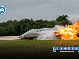 Avi&oacute;n privado se estrella en La Romana tras declarar emergencia; mueren los pilotos