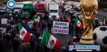 Megaparo nacional amenaza inicio del Mundial 2026; transportistas y campesinos convocan bloqueos