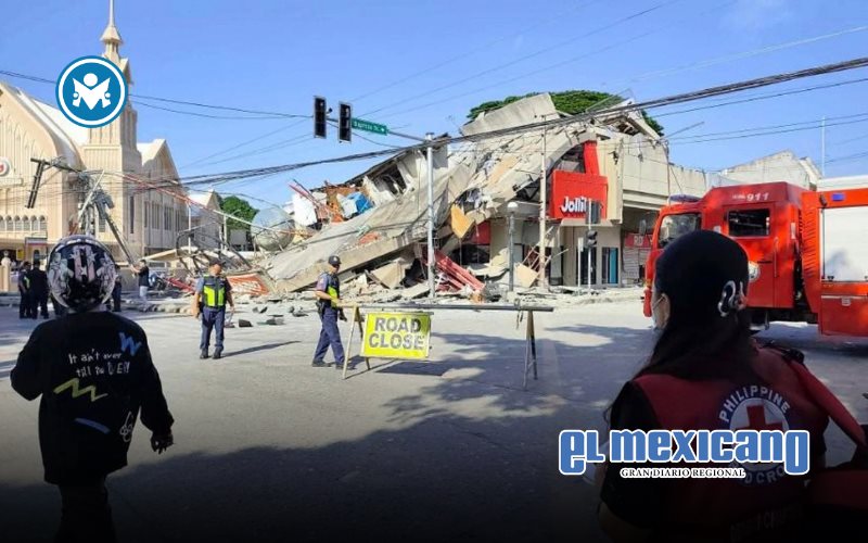 Suben a 19 los muertos y 12 los desaparecidos tras fuerte terremoto en el sur de Filipinas