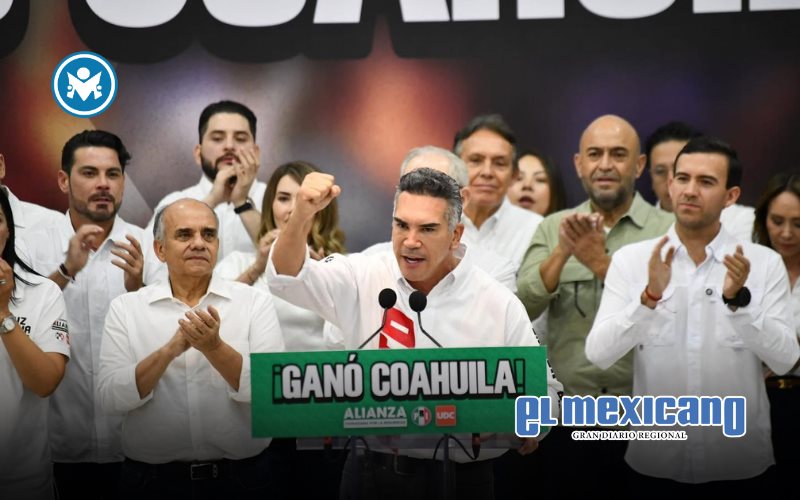 Alito Moreno celebra triunfo del PRI en Coahuila con duros ataques a la oposición