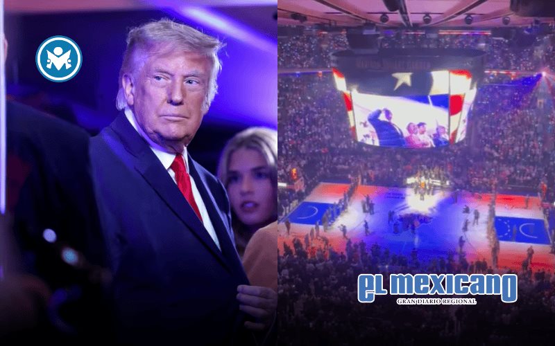 Donald Trump es abucheado en el Madison Square Garden durante las Finales de la NBA Donald Trump es abucheado en el Madison Square Garden durante las Finales de la NBA