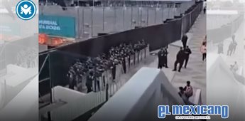 Blindan Estadio Azteca ante protestas previas al Mundial 2026
