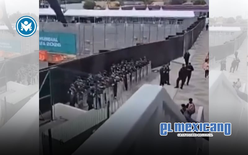 Blindan Estadio Azteca ante protestas previas al Mundial 2026