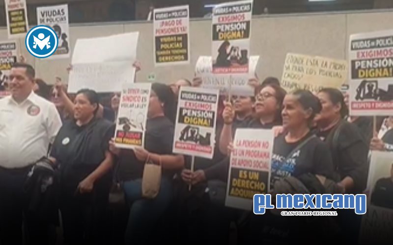 Viudas de policías exigen pensión y desmienten a síndica Viudas de policías exigen pensión y desmienten a síndica