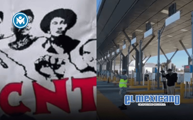 CNTE anuncia nuevo bloqueo en la garita El Chaparral