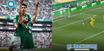 M&eacute;xico debuta con victoria en el Mundial con marcador 2-0 contra Sud&aacute;frica