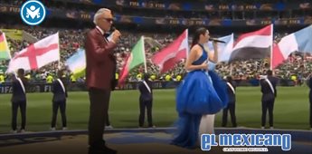 Bocelli y EJAE estremecieron el Azteca con el himno DNA en la inauguraci&oacute;n del Mundial 2026