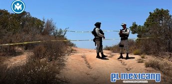 Hallan tres cuerpos en fosa clandestina de Tecate; podr&iacute;an ser adolescentes desaparecidos