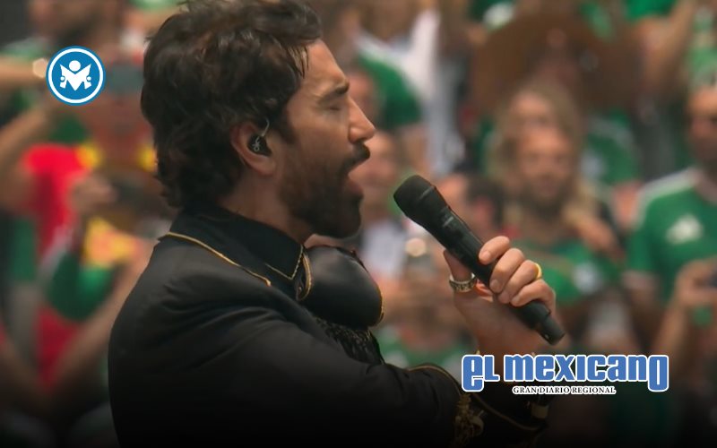 &iquest;Alejandro Fern&aacute;ndez se equivoc&oacute; al entonar el Himno Nacional?