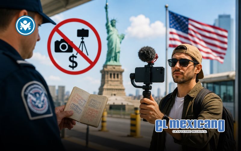 Influencers con visa de turista no pueden crear contenido en EU durante el Mundial