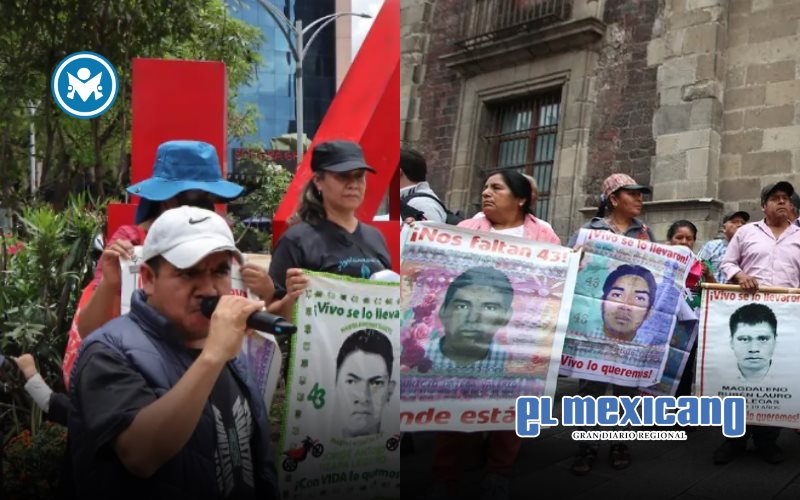 Padres de los 43 acusan cerco policial y rechazan ser vinculados a la ultraderecha