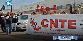 CNTE mantiene protestas en Otay afectando movilidad
