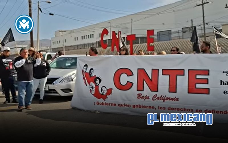 CNTE mantiene protestas en Otay afectando movilidad