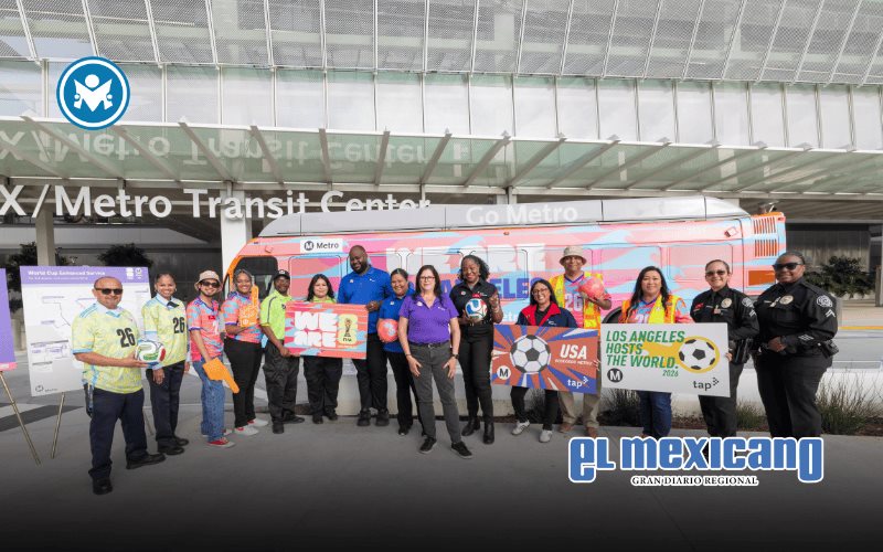 LA Metro presenta su "alineación" especial para el Mundial 2026 LA Metro presenta su "alineación" especial para el Mundial 2026