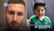 Santiago Gim&eacute;nez regala jersey de la Selecci&oacute;n Mexicana a ni&ntilde;o viral