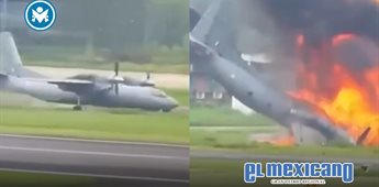 Avi&oacute;n militar Antonov AN-32 se estrella en Assam y deja cinco soldados muertos