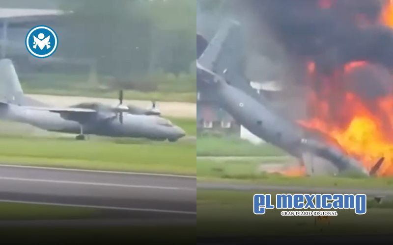 Avi&oacute;n militar Antonov AN-32 se estrella en Assam y deja cinco soldados muertos