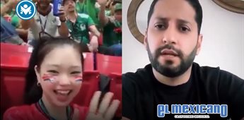 Mexicano que hizo gesto racista a influencer coreana pide disculpas