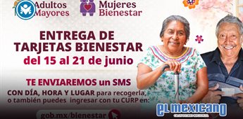Bienestar realiza la entrega de Tarjetas de las Pensiones para Adultos Mayores y Mujeres Bienestar: Leticia Ram&iacute;rez