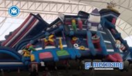 Viento levanta inflable con niños en Torreón y desata momentos de pánico en evento familiar Viento levanta inflable con niños en Torreón y desata momentos de pánico en evento familiar