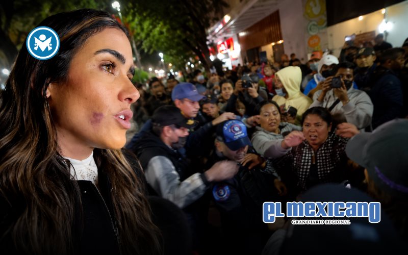 Alessandra Rojo de la Vega denuncia agresi&oacute;n en Zona Rosa; seis polic&iacute;as resultan lesionados