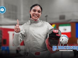 Natalia Botello conquista oro panamericano de esgrima en Lima