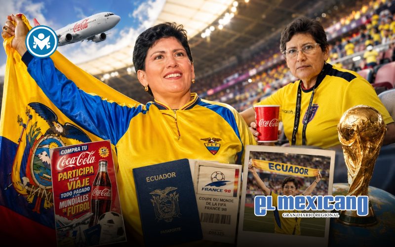 Una ecuatoriana convierte un premio en una vida de Mundiales