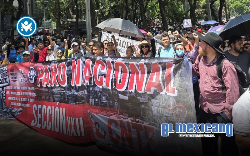 CNTE suspende protestas tras 19 d&iacute;as y entra en reorganizaci&oacute;n nacional