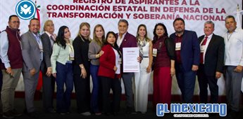 Ruiz Ur&iacute;be oficializa su registro como aspirante a la coordinaci&oacute;n de la defensa de la transformaci&oacute;n y la soberan&iacute;a nacional de BC