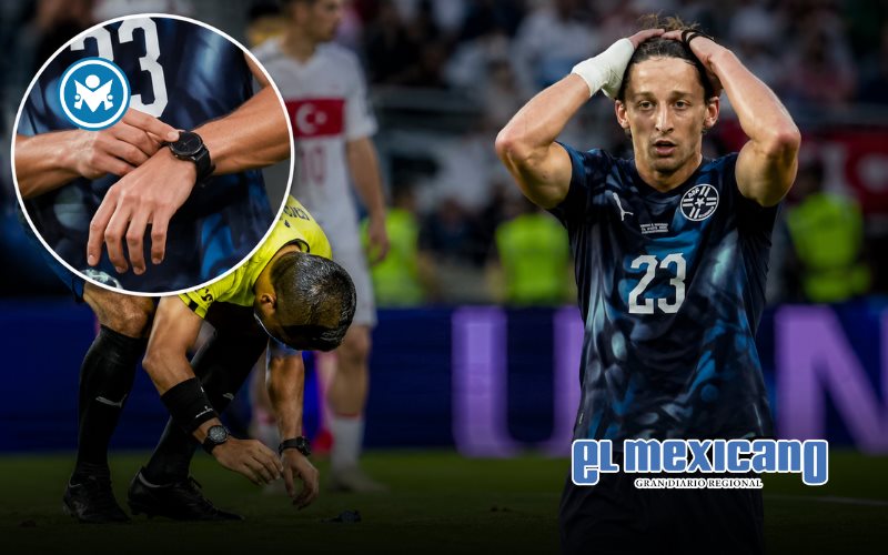 &iquest;Robo al &aacute;rbitro en pleno Mundial? Jugador de Paraguay genera pol&eacute;mica