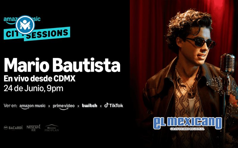 Mario Bautista abre la nueva temporada de Amazon Music City Sessions