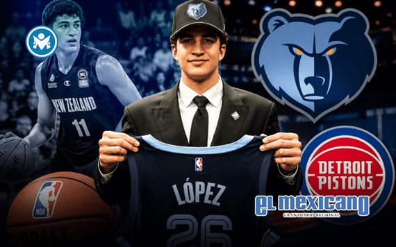 Karim L&oacute;pez es el primer mexicano elegido en la primera ronda del Draft de la NBA