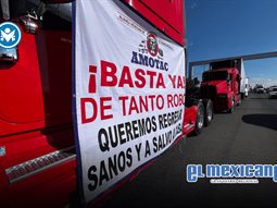 AMOTAC mantiene bloqueos carreteros pese a di&aacute;logo con Segob