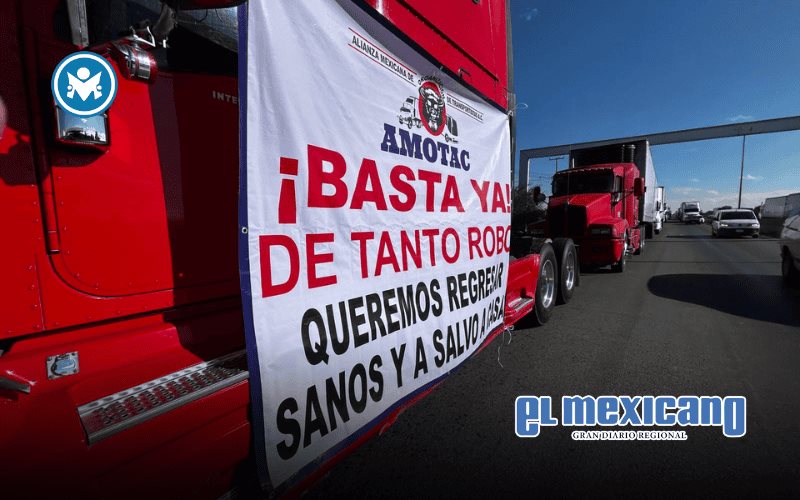 AMOTAC mantiene bloqueos carreteros pese a di&aacute;logo con Segob