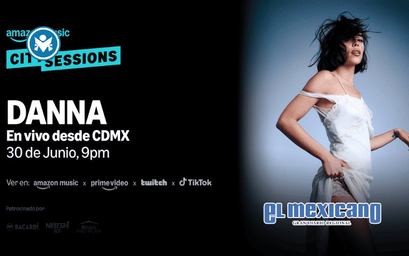 Danna protagoniza el segundo episodio de Amazon Music City Sessions