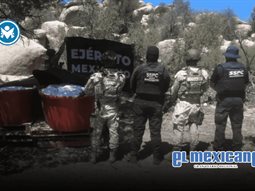 Ej&eacute;rcito desmantela laboratorio de metanfetamina en Ensenada