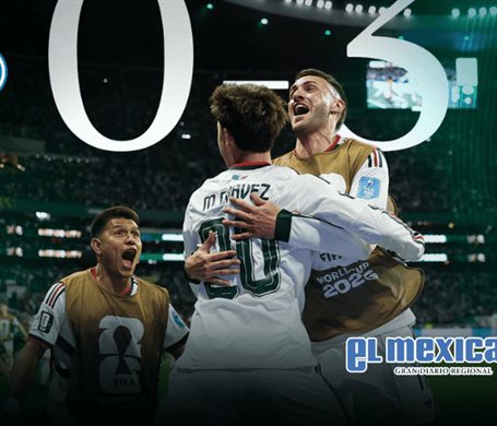 M&eacute;xico golea a Chequia y avanza invicto a octavos del Mundial