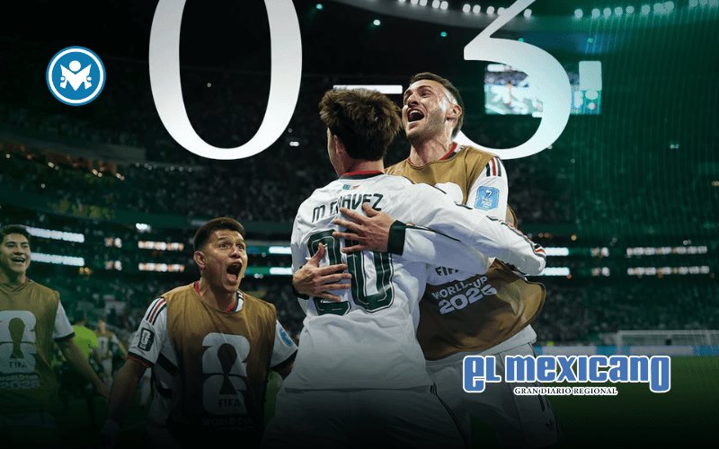 M&eacute;xico golea a Chequia y avanza invicto a octavos del Mundial