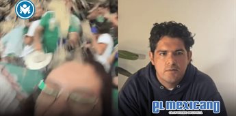Aficionado ofrece disculpa tras lanzar bebida a influencer en Mundial