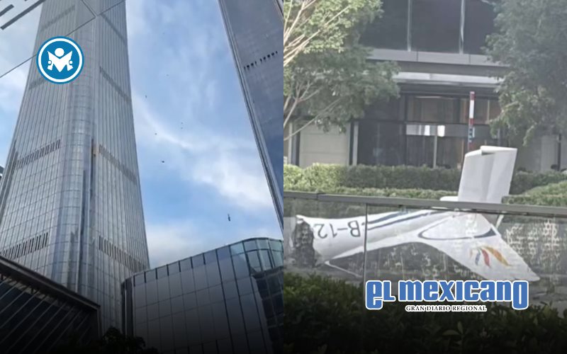 Avioneta se estrella contra el edificio m&aacute;s alto de Pek&iacute;n