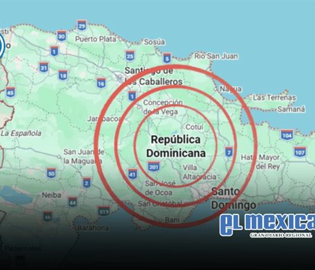 Sismo de magnitud 5.0 sacude Rep&uacute;blica Dominicana