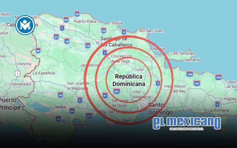 Sismo de magnitud 5.0 sacude Rep&uacute;blica Dominicana