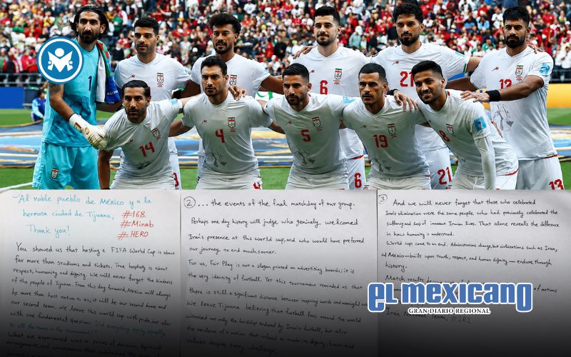 Irán se despide del Mundial con agradecimiento a México y críticas a la FIFA