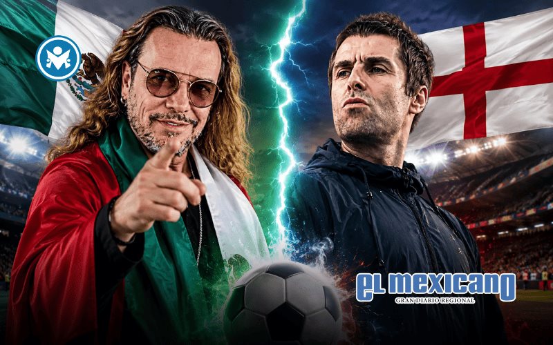 Fher Olvera responde a Liam Gallagher tras pronóstico de goleada contra México Fher Olvera responde a Liam Gallagher tras pronóstico de goleada contra México