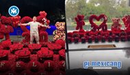 Canelo sorprende a su esposa con miles de rosas por su cumplea&ntilde;os
