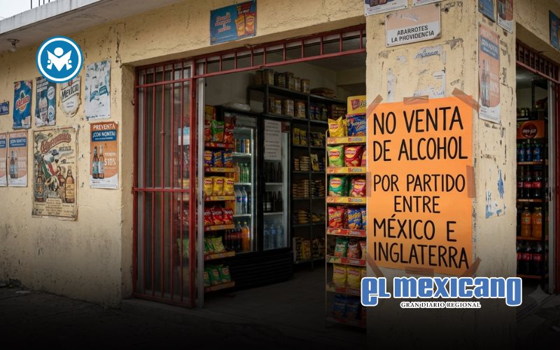 Ley Seca en CDMX por partido entre M&eacute;xico e Inglaterra