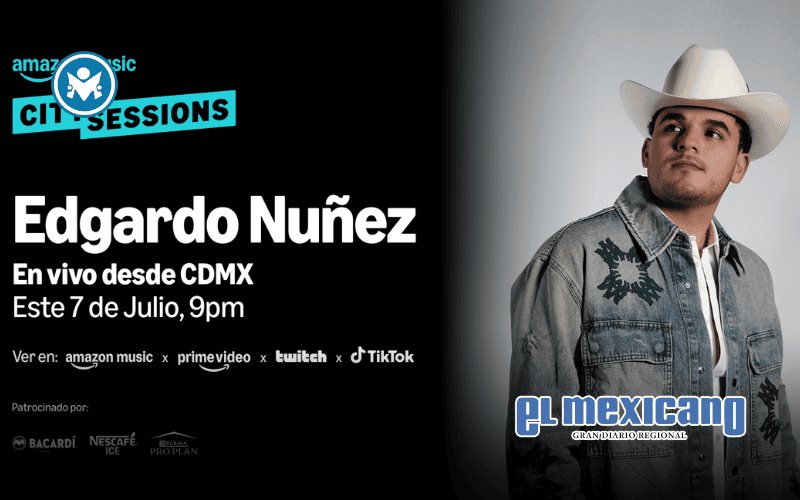 Edgardo Núñez y Adrián L. Santos llegan a Amazon Music City Sessions Edgardo Núñez y Adrián L. Santos llegan a Amazon Music City Sessions