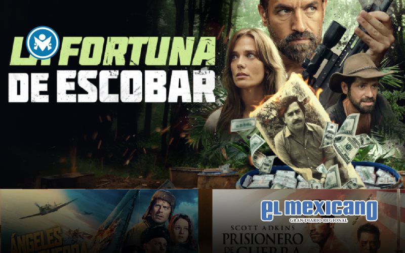 Acción al límite en Adrenalina Pura+ con el estreno estelar de La fortuna de Escobar