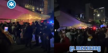 Polic&iacute;a disuelve serenata de aficionados a Inglaterra en CDMX