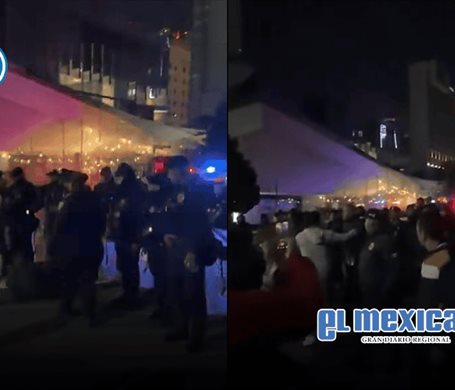 Polic&iacute;a disuelve serenata de aficionados a Inglaterra en CDMX